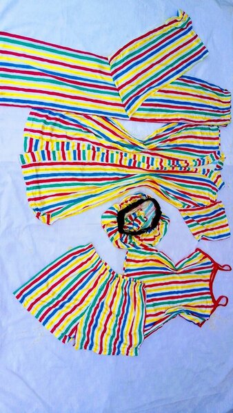 5 in 1 ladies set of nightwear