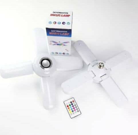 Musique bluetooth avec lumière colorées.