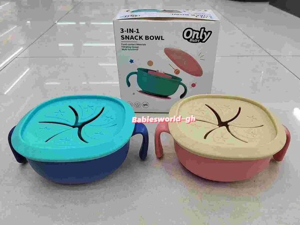 3in 1 snack bowl