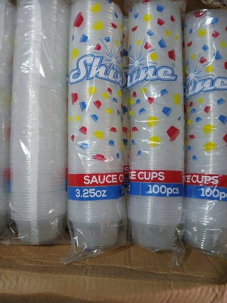 Gobelets à Sauce 3.25oz - 100pcs