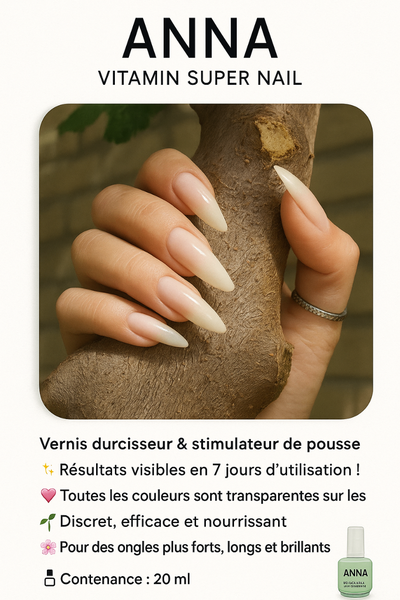 6 Vernis ANNA Vitaminé