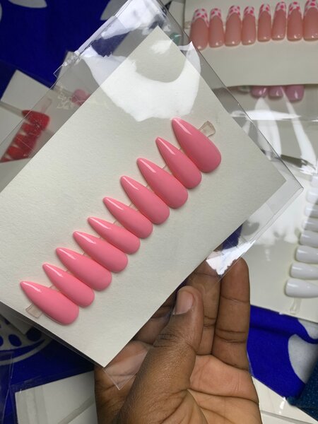 Faux ongles pour femmes, 24 pièces