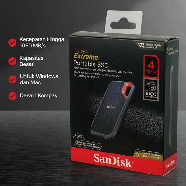 SanDisk Extreme SSD 4TB Portable