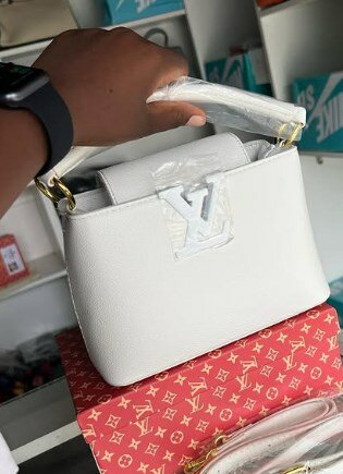 Louis Vuitton bag white