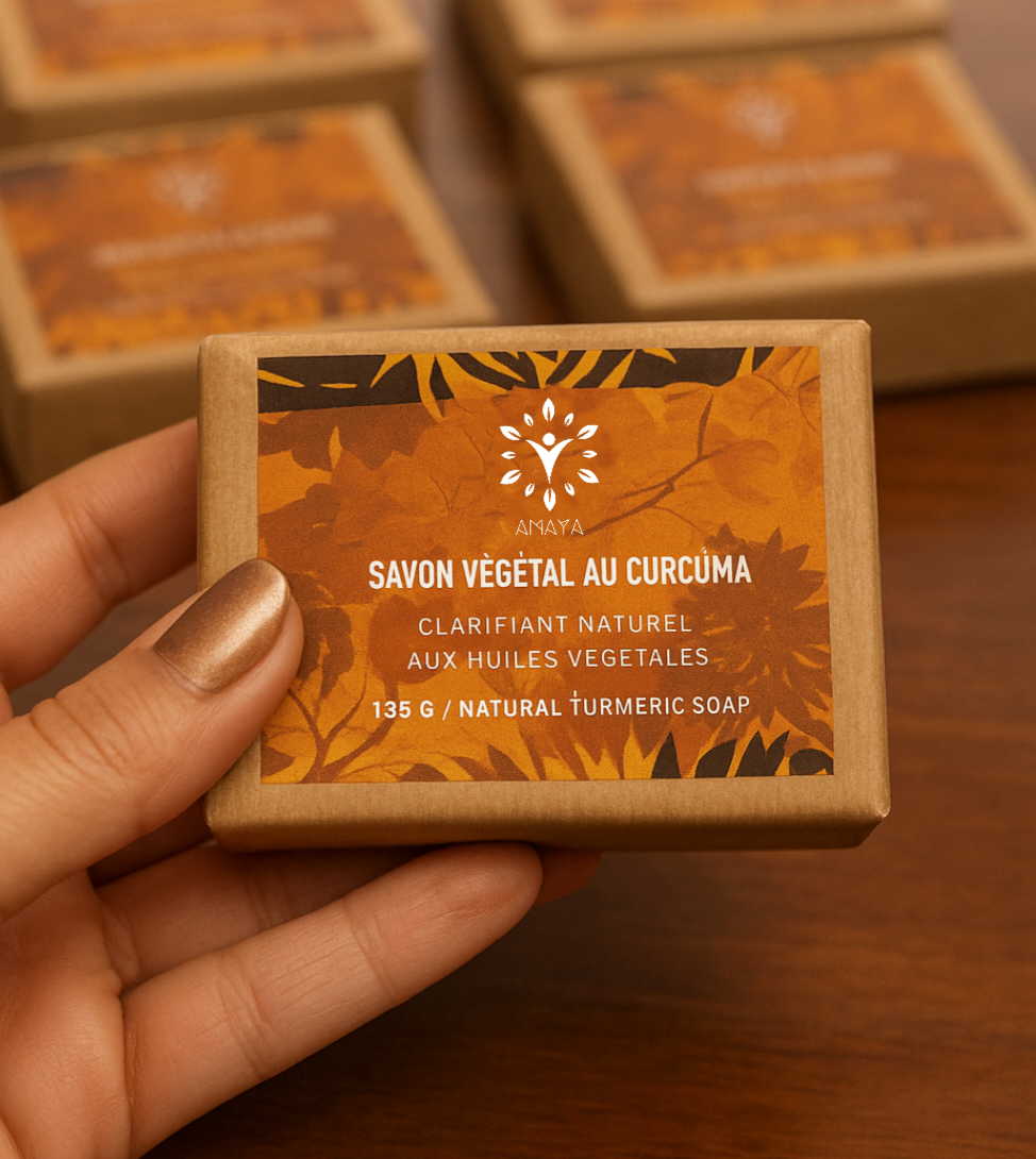 Savon Naturel au Curcuma