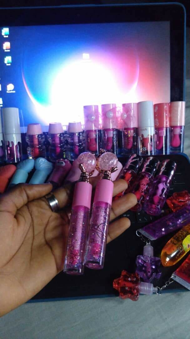 Ensemble de maquillage brillant