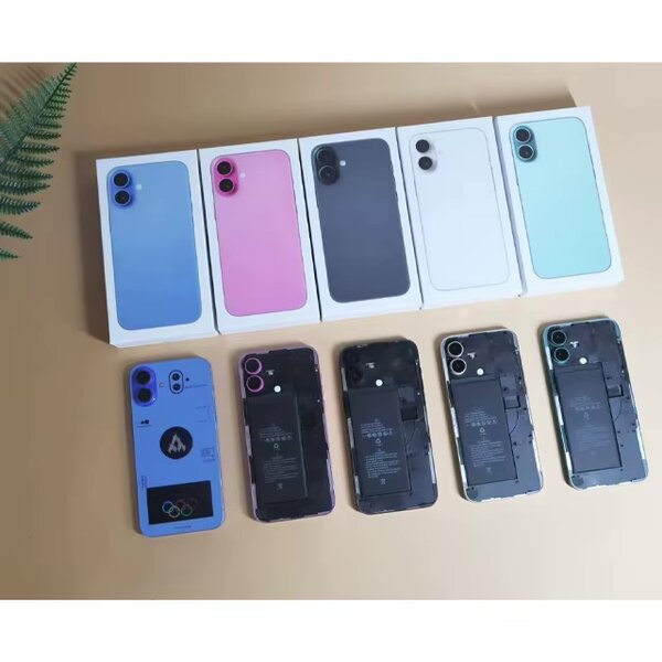 Smartphone moderne multicolore