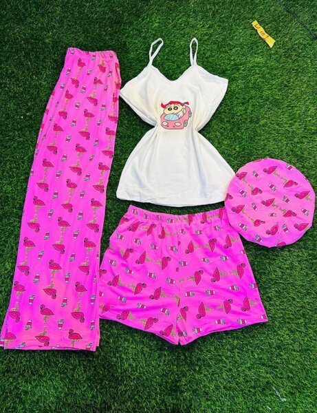 Ladies 4 in 1 nightwear