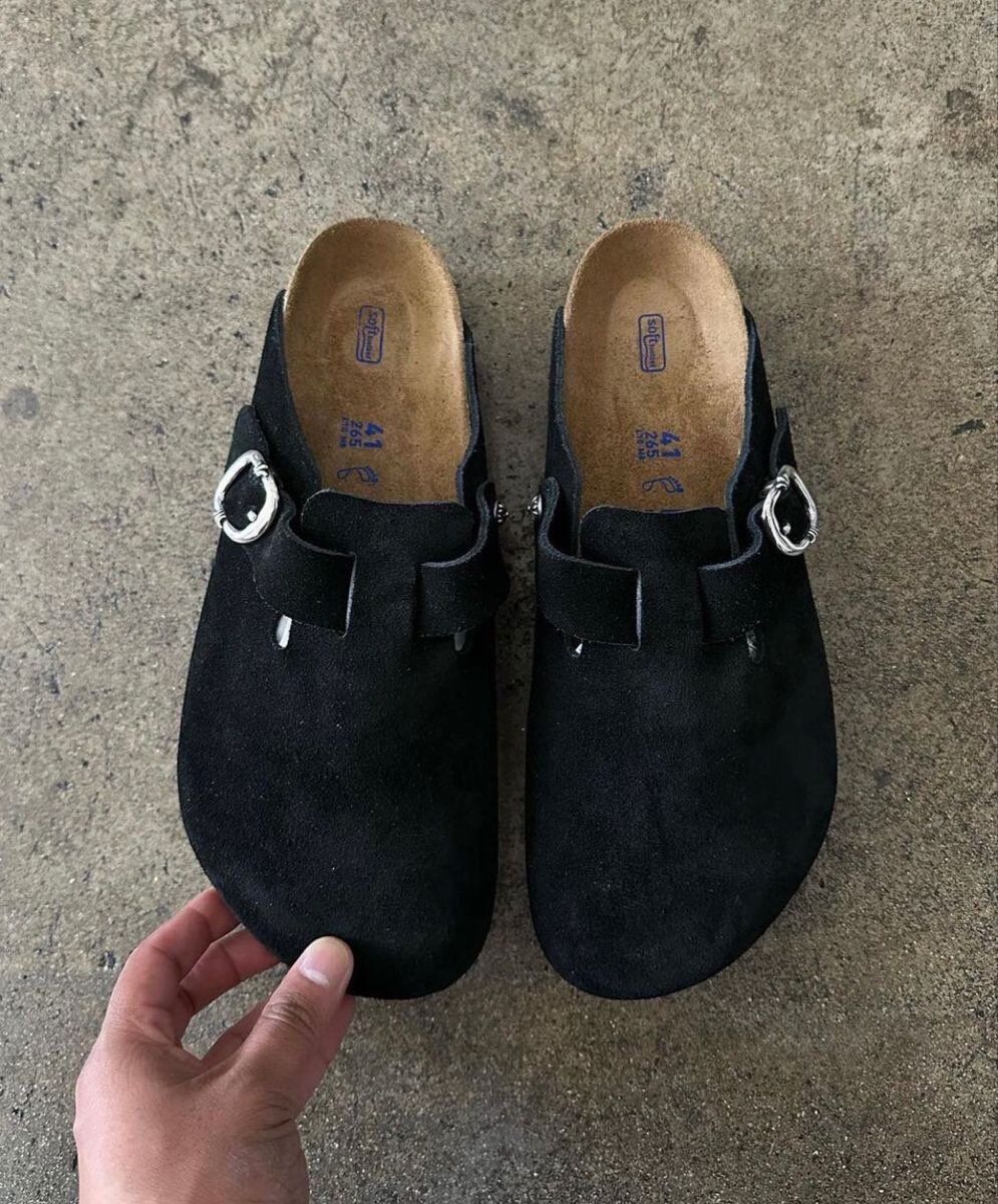 Birkenstocks noir confort