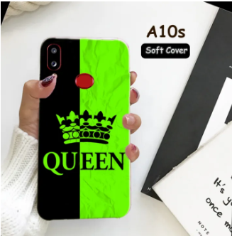 Samsung A10s Pouch Cover - Queen Soft Back Cover Case For Samsung A10s - Green