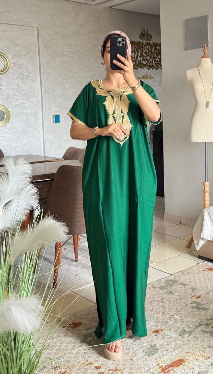 Robe Caftan Élégante Femme