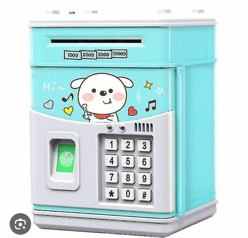 AUTOMATIC FINGERPRINT ATM PIGGY BANK
