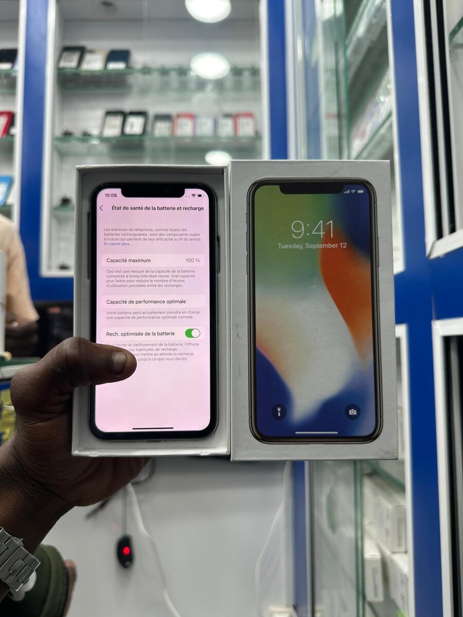 iPhone X tout est dorigine