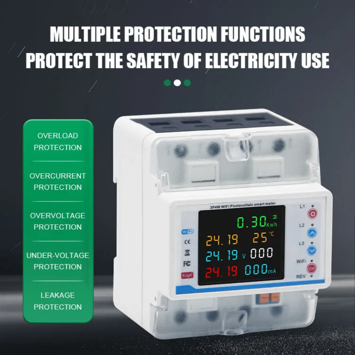 Disjoncteur intelligent SZDQ avec protection contre les surcharges