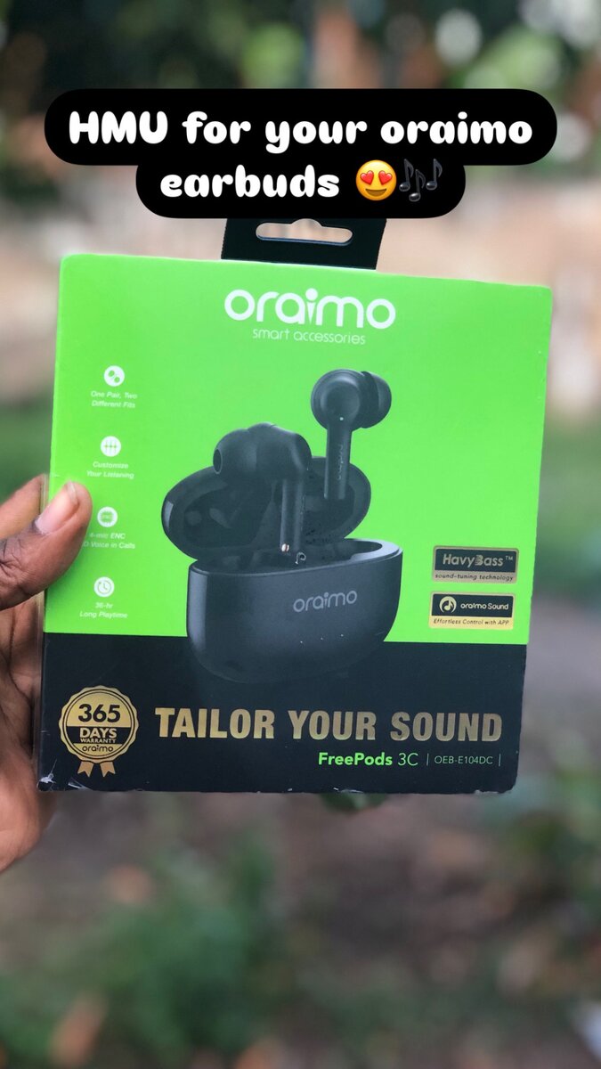 Oraimo earbuds
