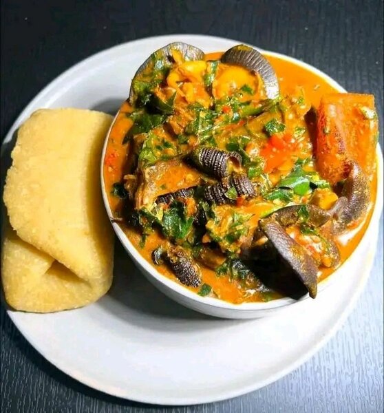 Native soup (ofor soup)