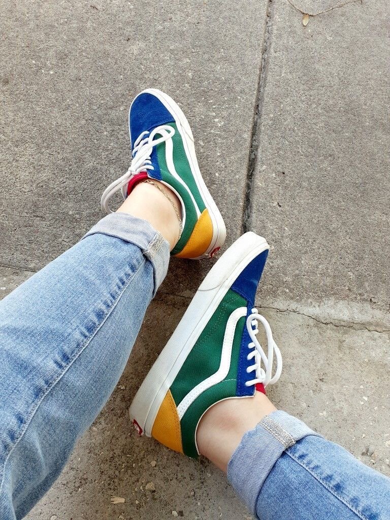 Baskets colorées unisexes