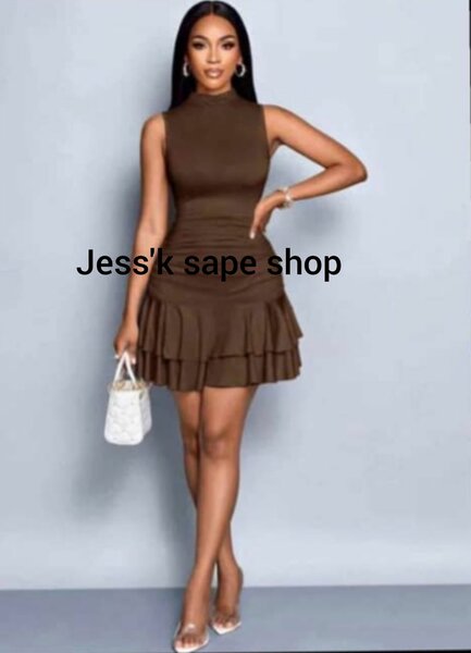 Robe évasée élégante femme