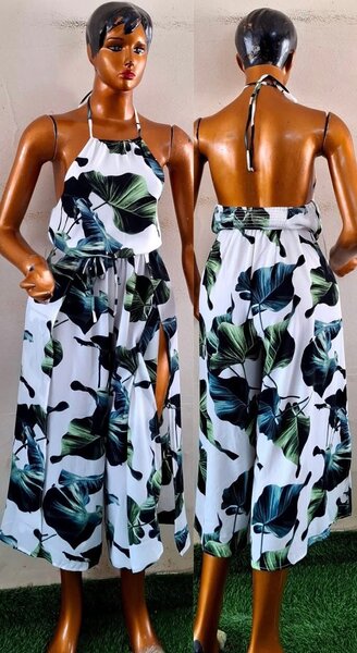 Robe d'été à motifs floraux