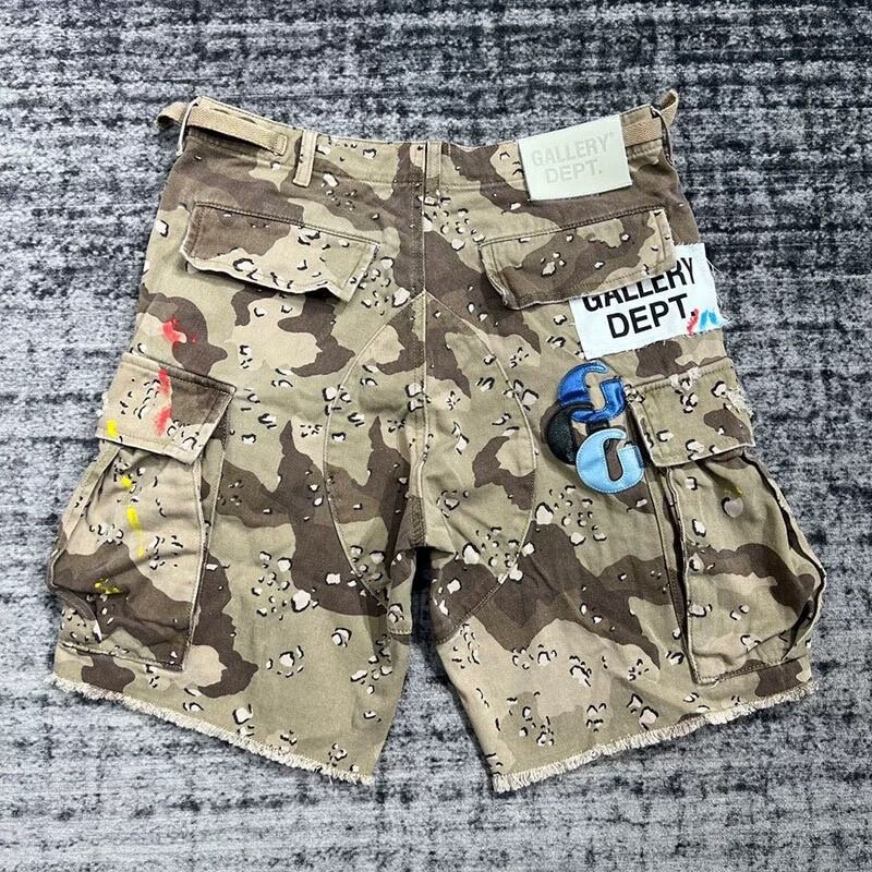Shorts cargo camouflage