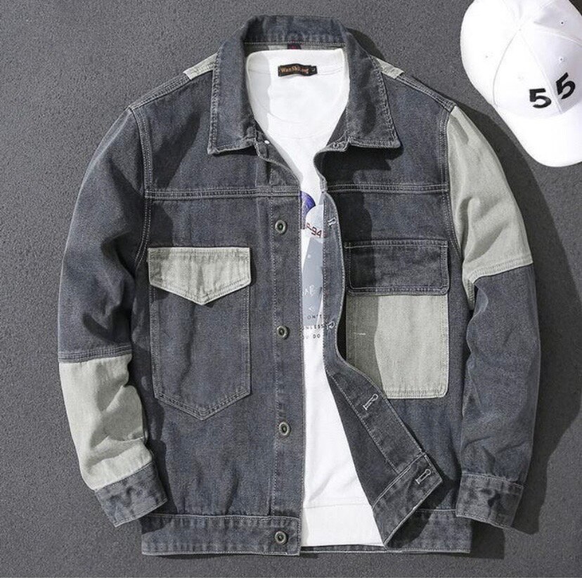 Veste en jean style décontracté