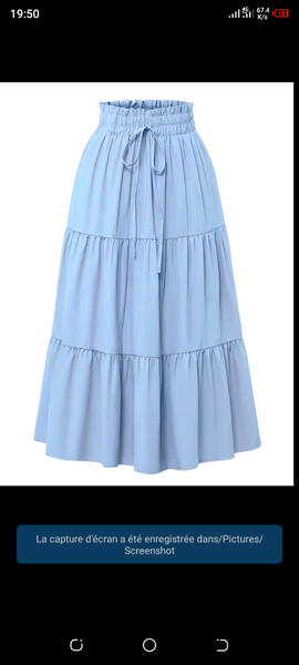 Jupe longue bohème femme