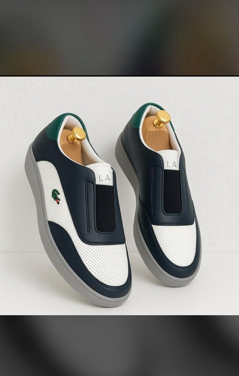 Chaussures de sport en cuir élégantes