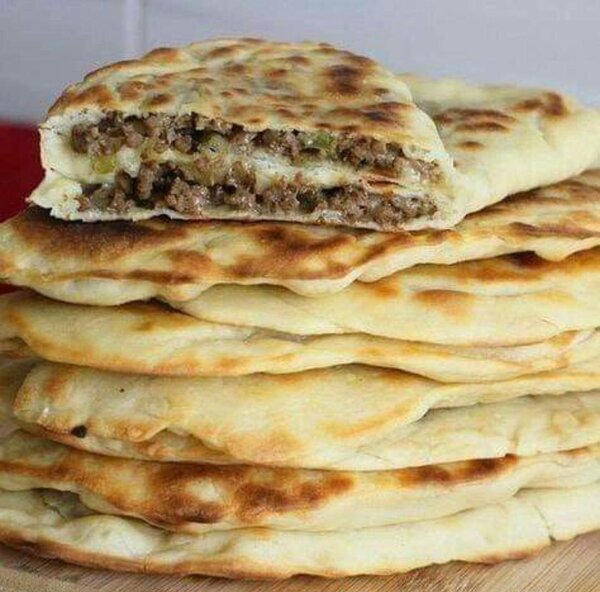 Crêpes viande hachée fromage