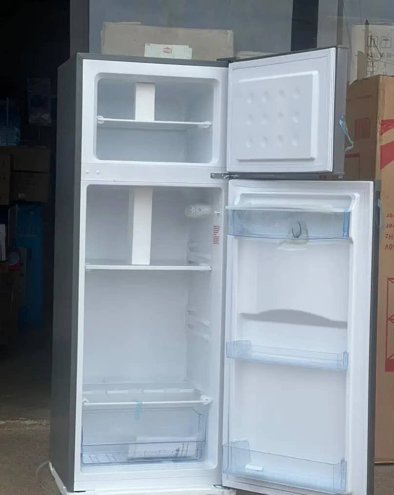 Réfrigérateur congélateur inox deux portes