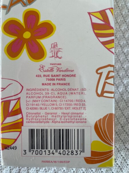 Paradise Beach perfume