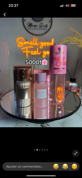 Ensemble Parfum Séduction