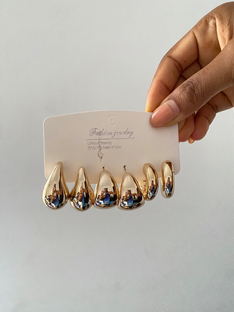 3 in 1  statement earring set