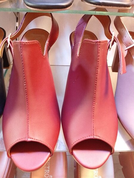 Block heel summer winter article sandle