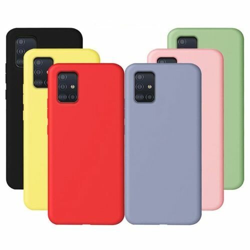 Coque En Silicone Compatible Galaxy A51
