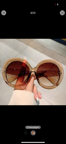 Lunettes de soleil oversize