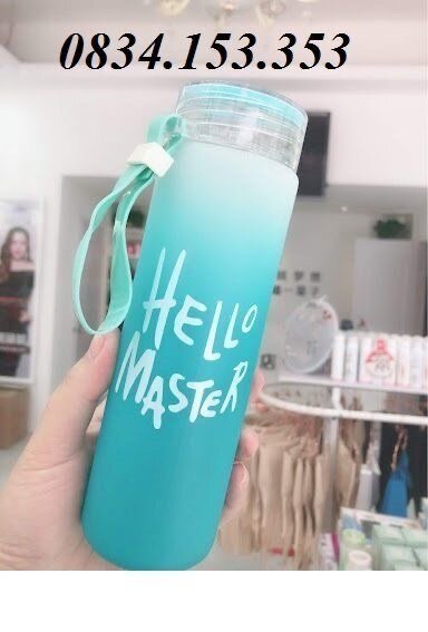 Bouteille "Hello Master"