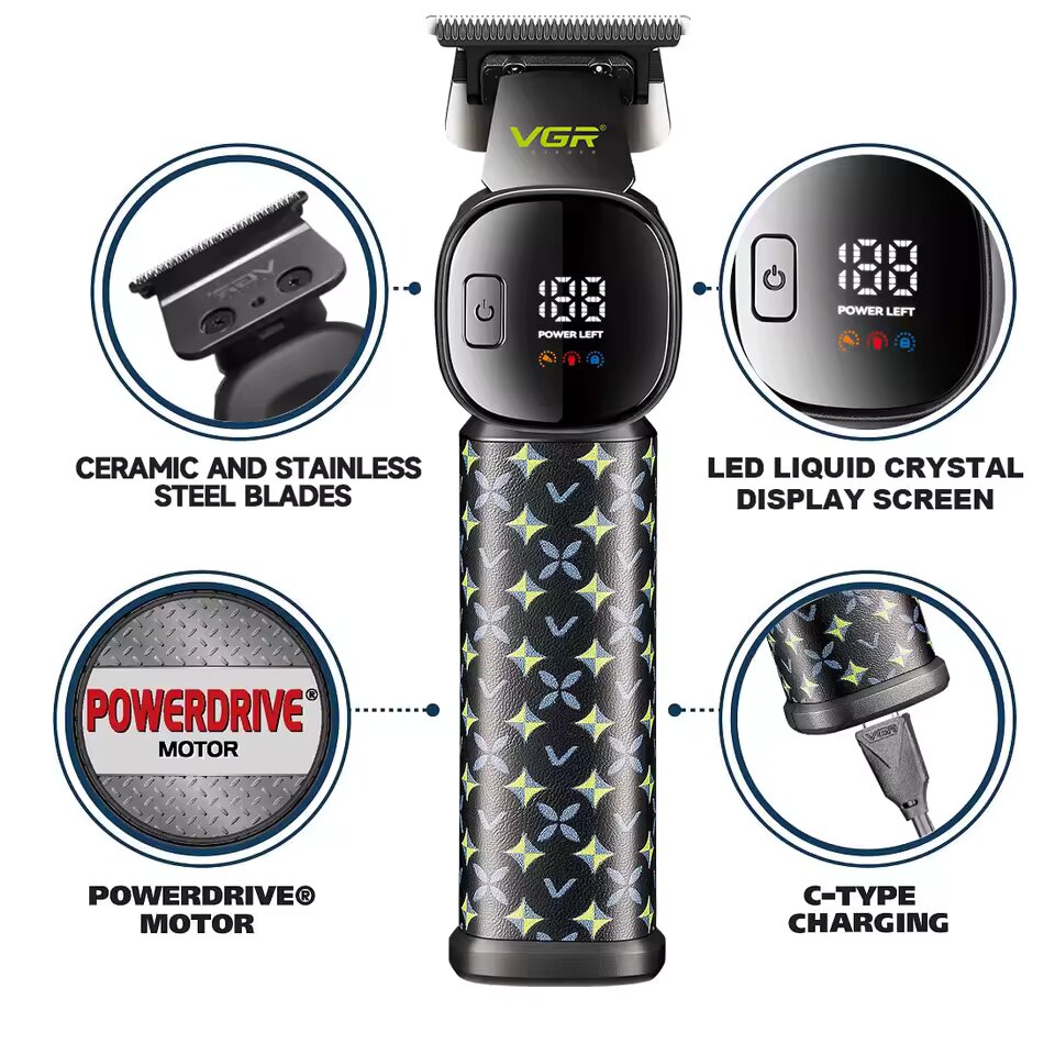 VGR Tondeuse Électrique Professionnelle