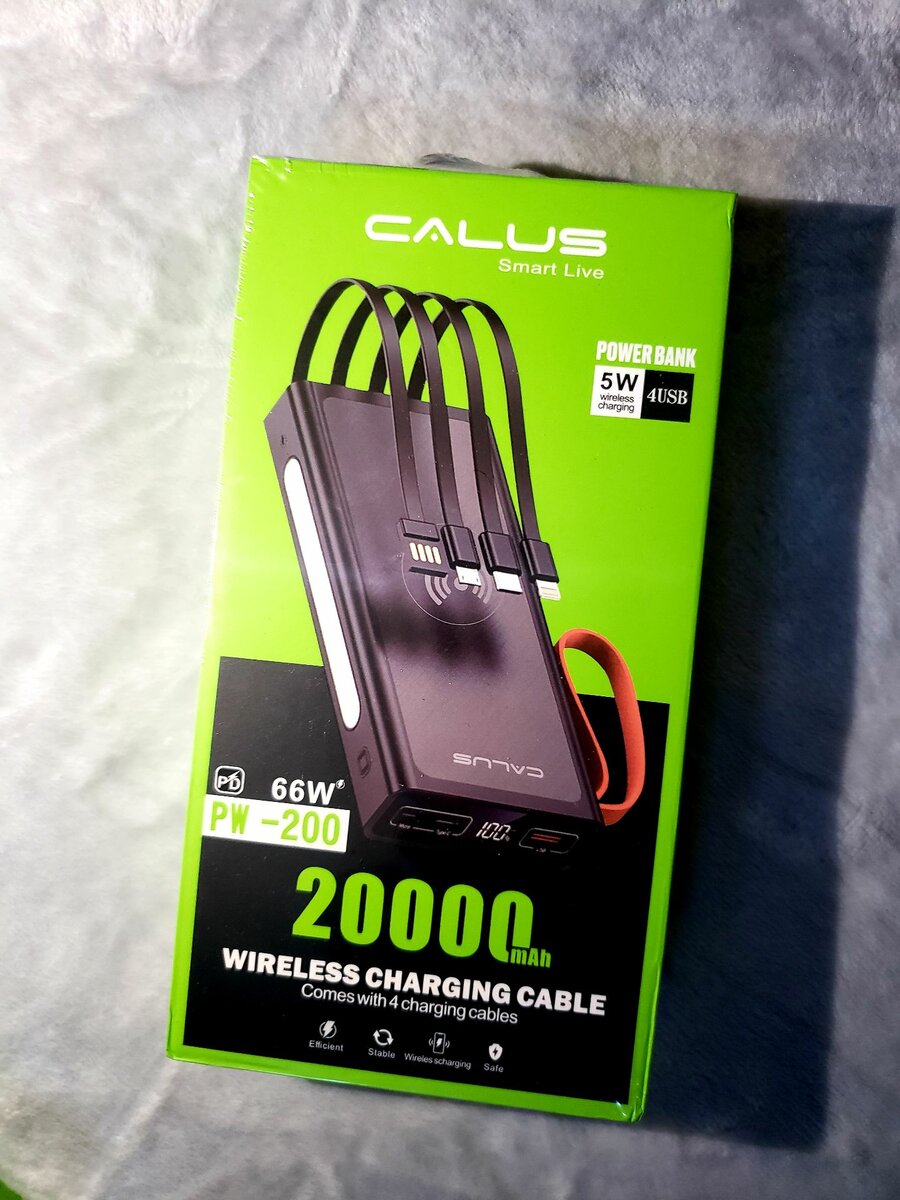 CALUS Ultra-fast Heavy duty Wireless Power Banks