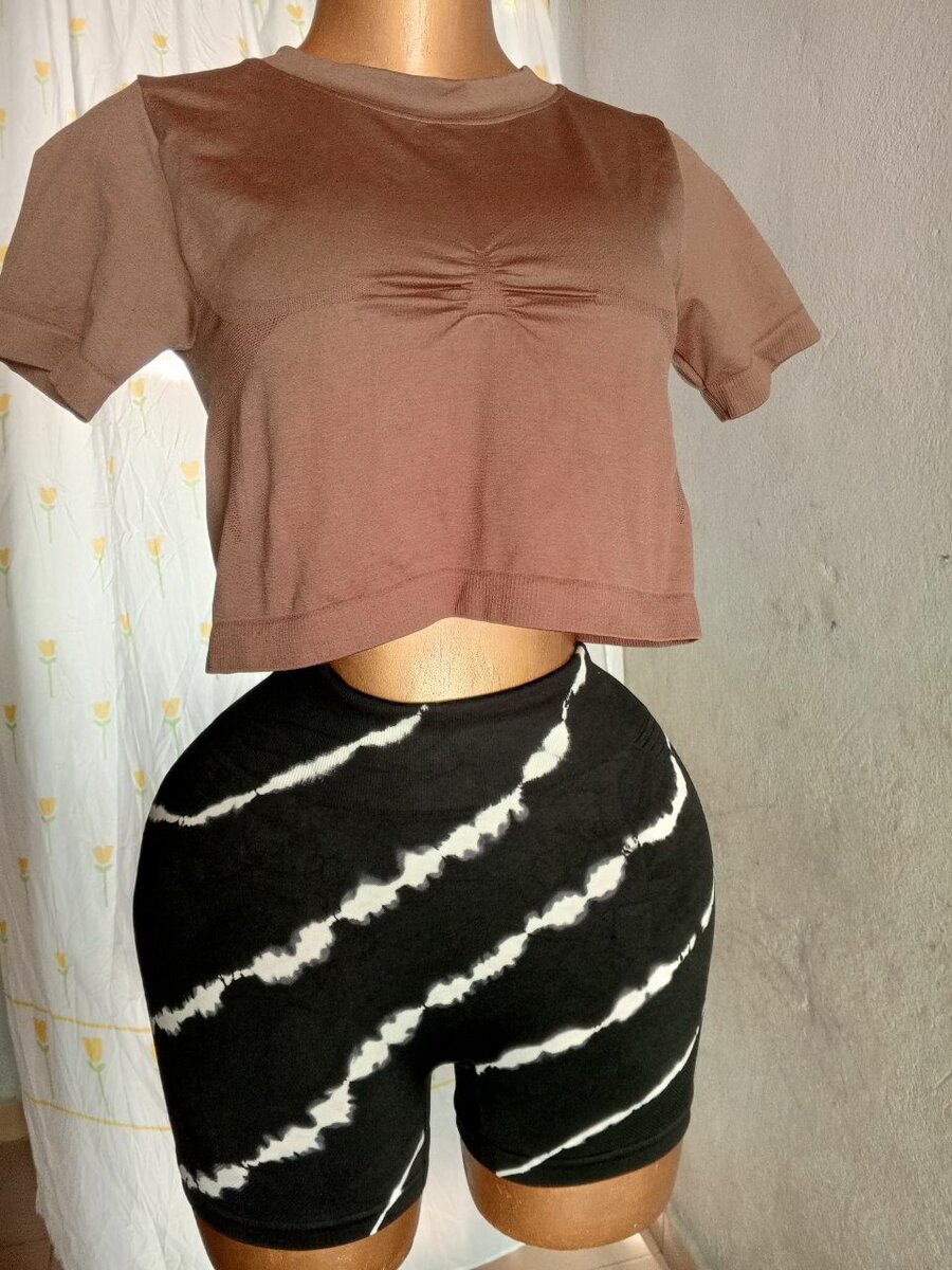 Shorts tie-dye pour femmes