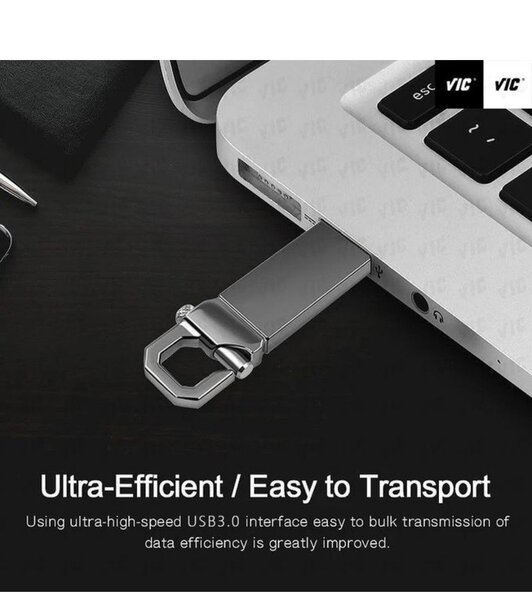 Clé USB Métal Étanche 256gb