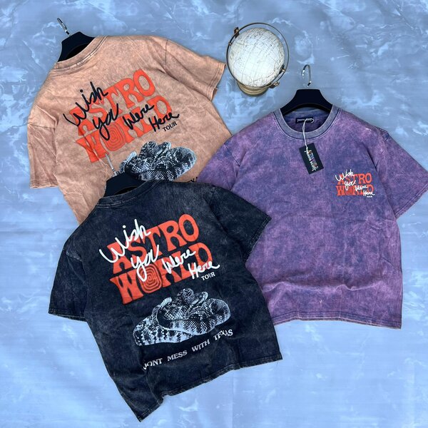 Stylish men's T-shirt with print