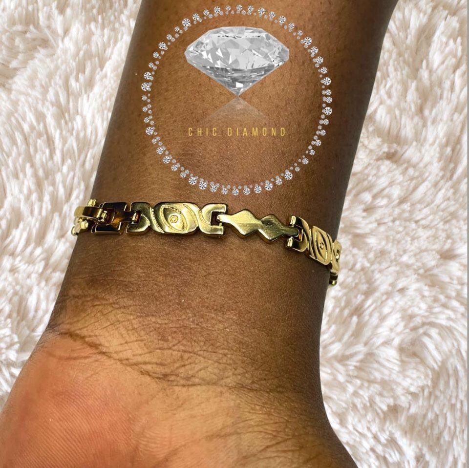 Gourmette or plaqué 18k prix promo