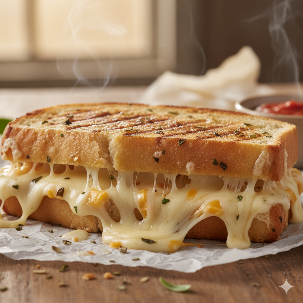 Sandwich au fromage fondant