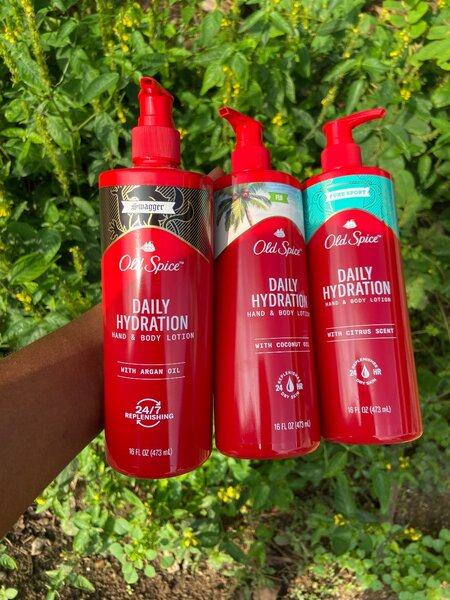 Oldspice body lotion