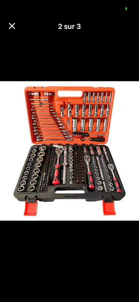 Coffret à cliquet 216 pieces