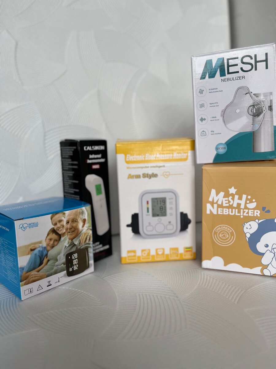 Танометр, небулайзер, градусник