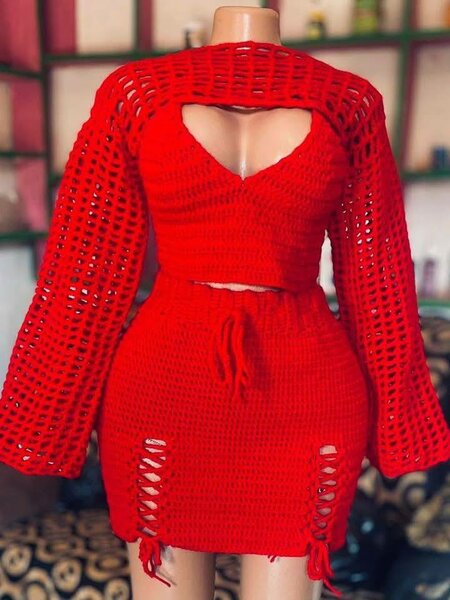 Ensemble crochet éblouissant