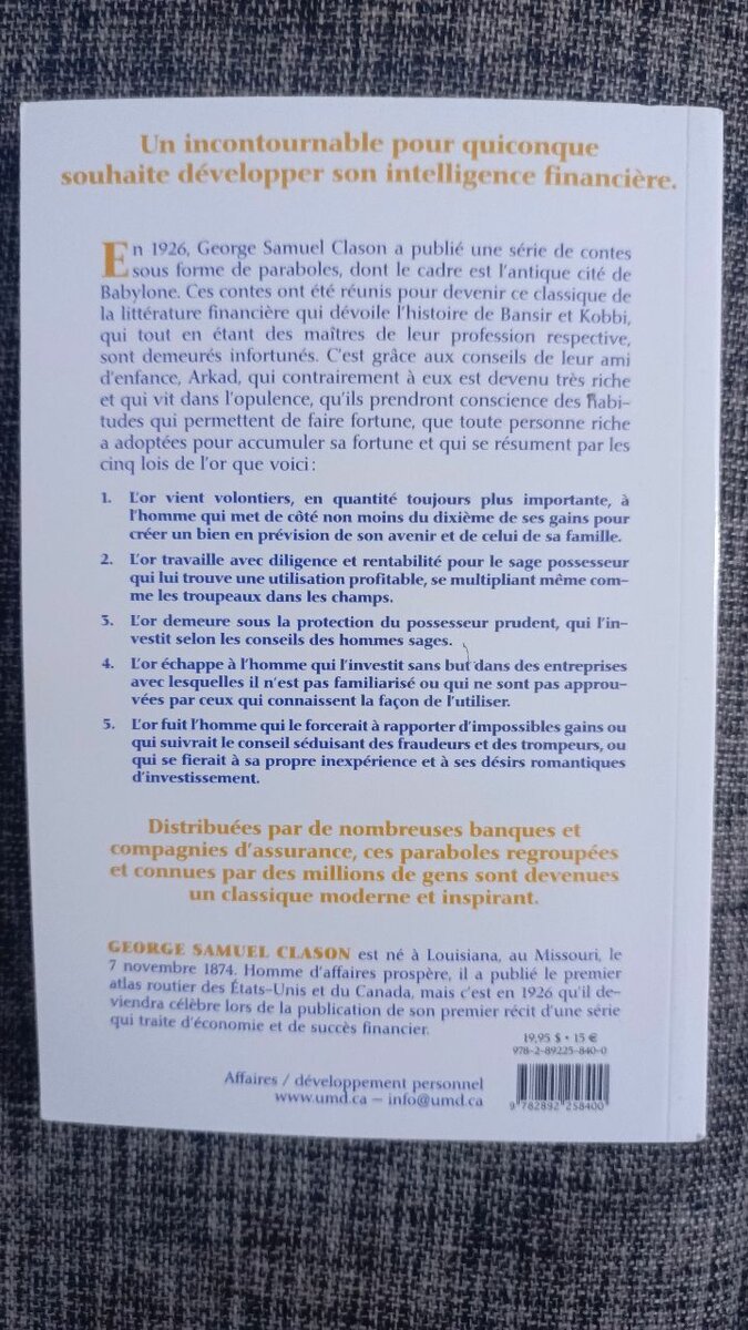 L'Homme Le Plus Riche de Babylone