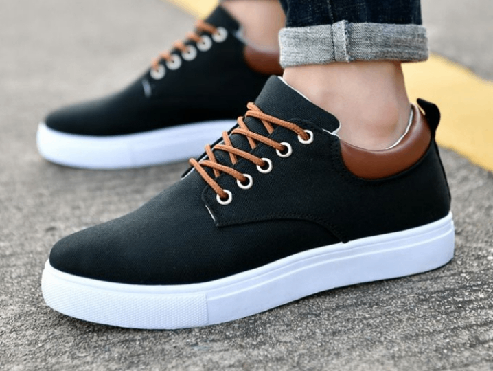 Baskets pour homme noir