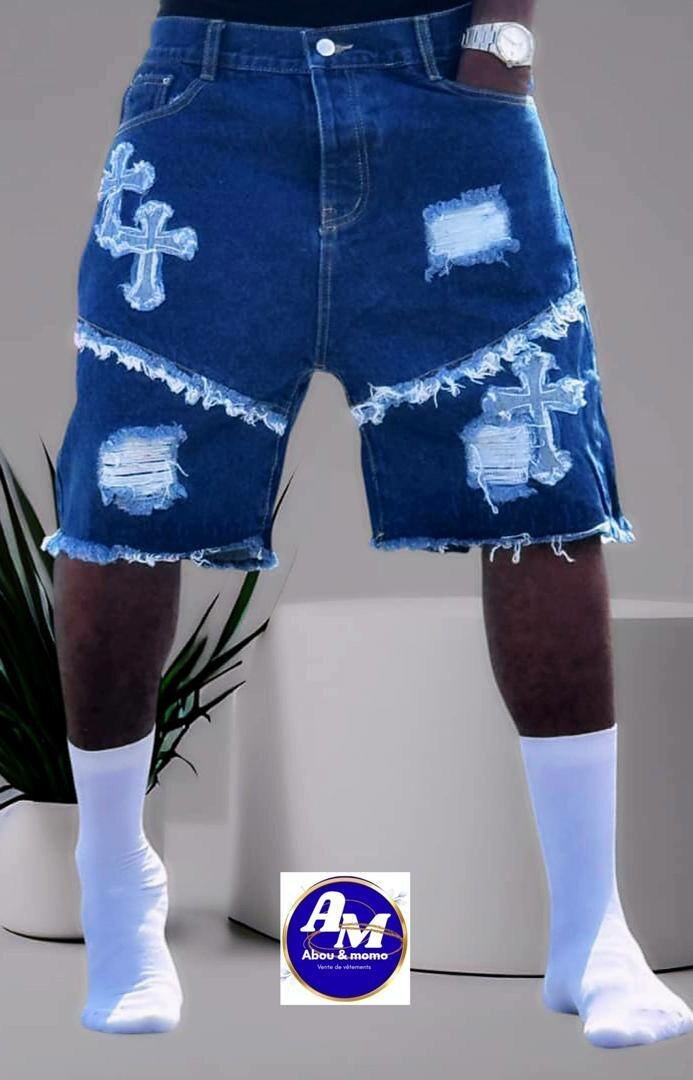 Shorts en jean décontractés